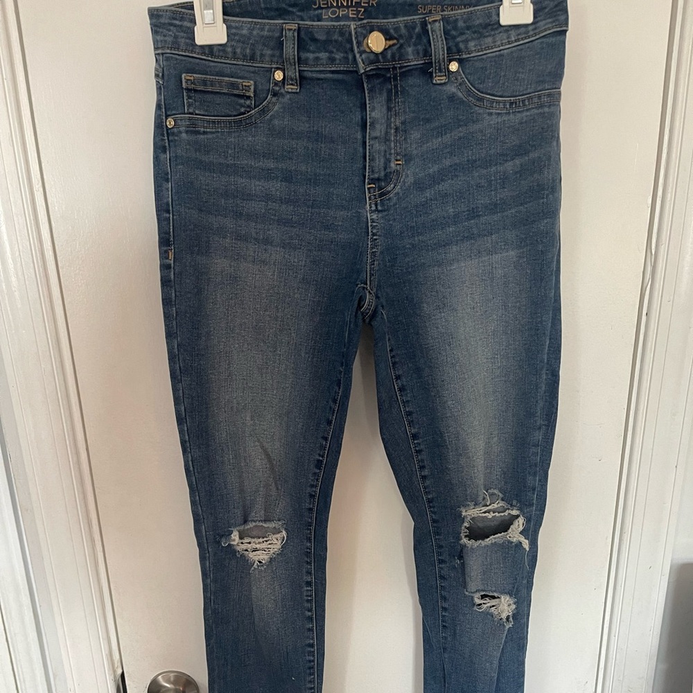 Jennifer Lopez Stretch Straight leg jeans